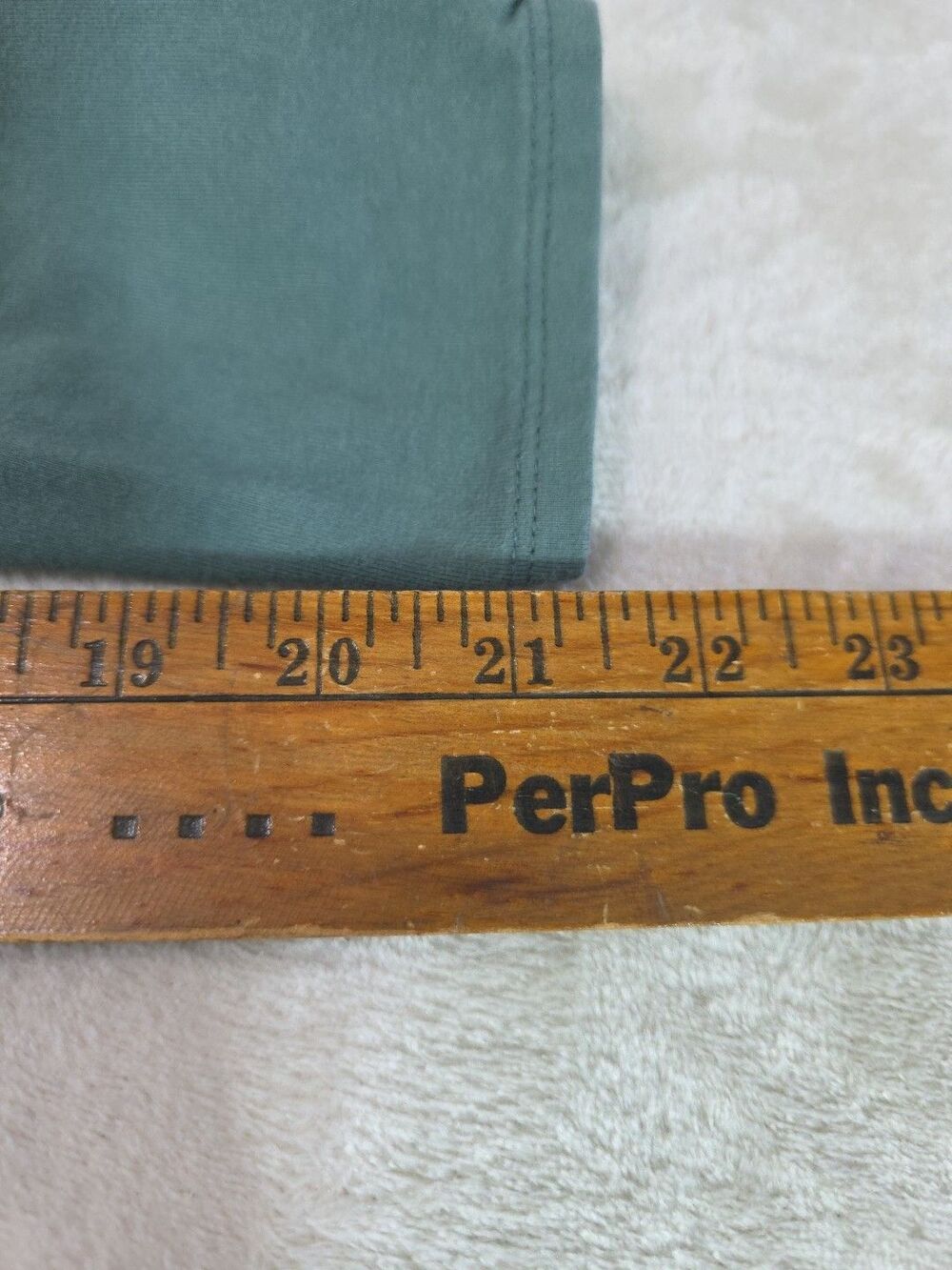 Torrid Premium Legging Crop Length Size 2 Green Cotton/Spandex Elastic Waist - Picture 6 of 7